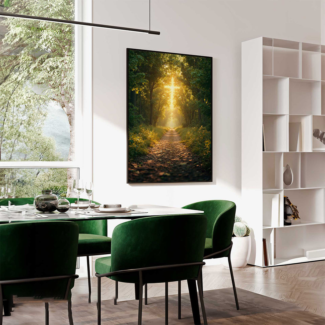 Cross in the Wood Religius Wall Art