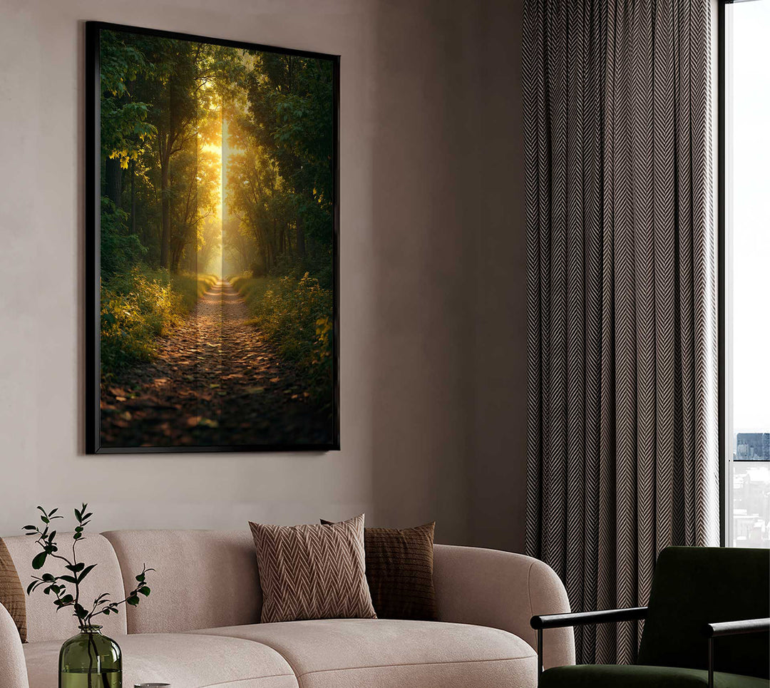 Cross in the Wood Religius Wall Art