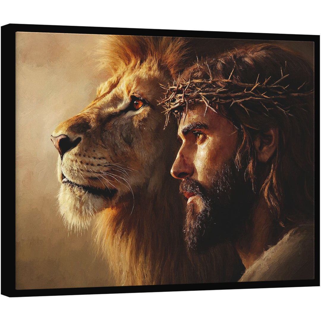 The Lion of Judah in Christ Canvas Print