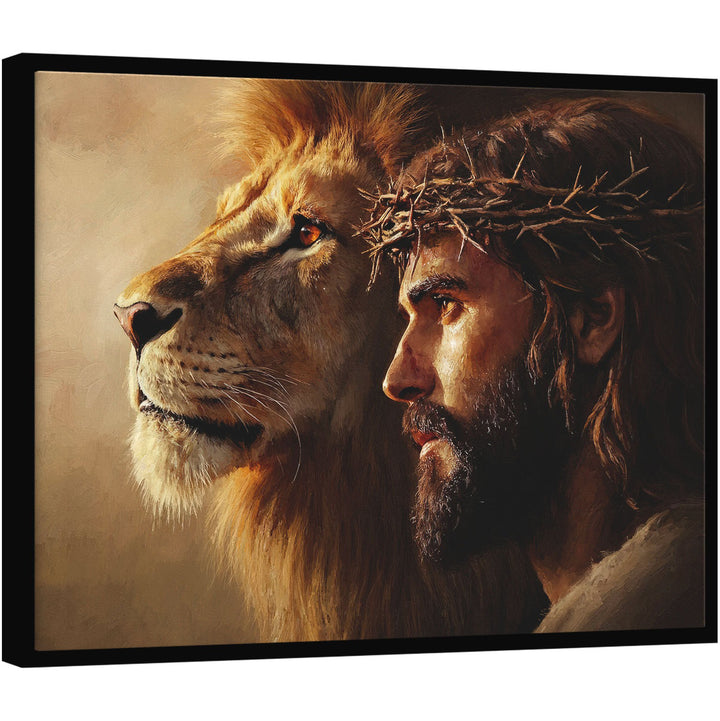 The Lion of Judah in Christ Canvas Print