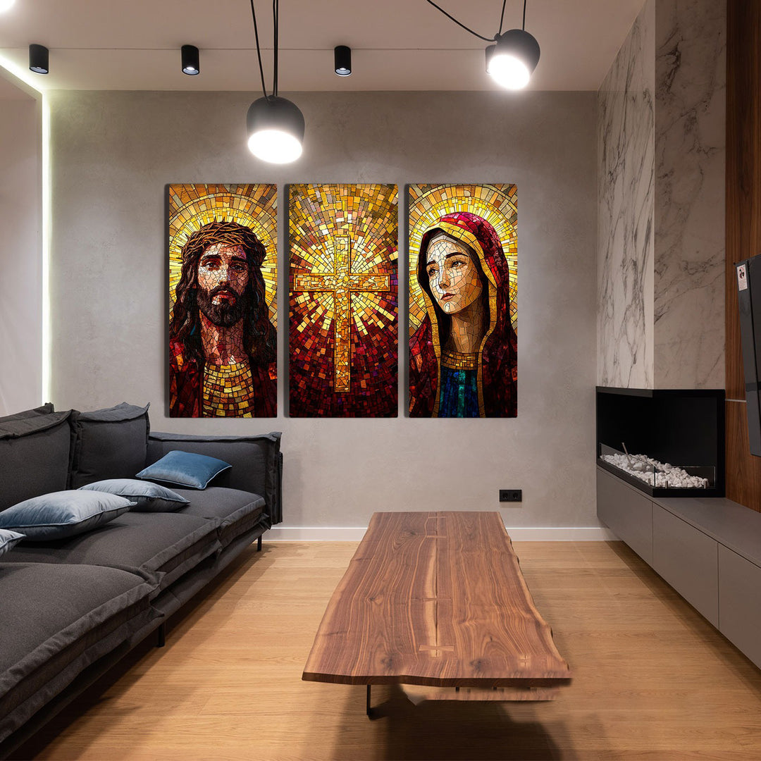 Vitrart Holiness Frame 3 Pieces