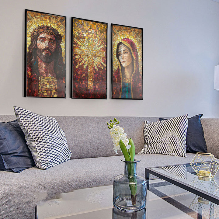 Vitrart Holiness Frame 3 Pieces