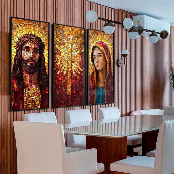 Vitrart Holiness Frame 3 Pieces
