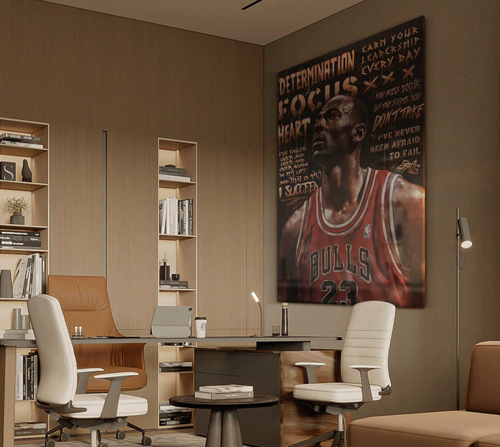 Michael Jordan Graffiti Painting