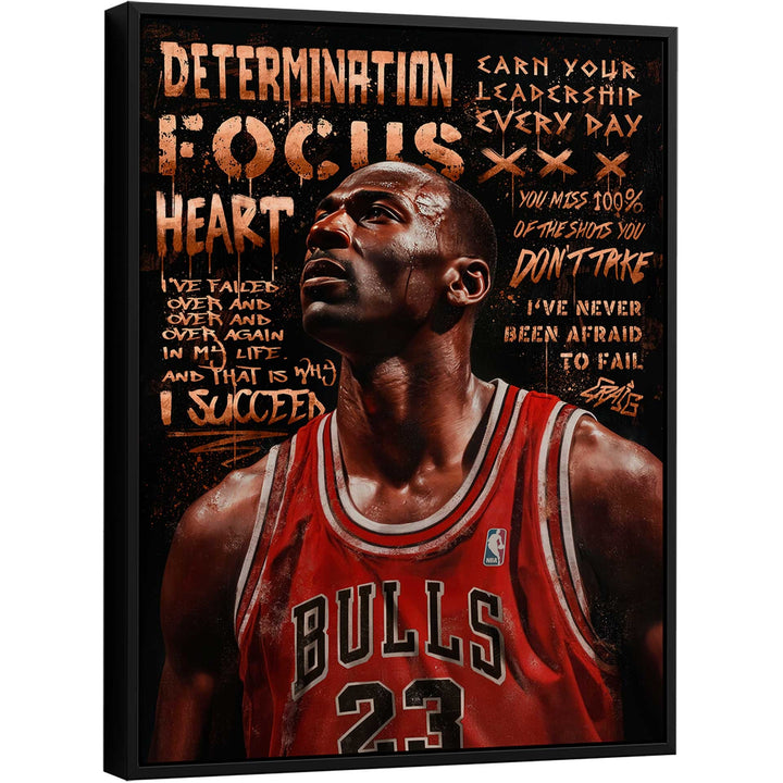 Michael Jordan Graffiti Painting