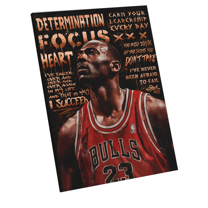 Michael Jordan Graffiti Painting