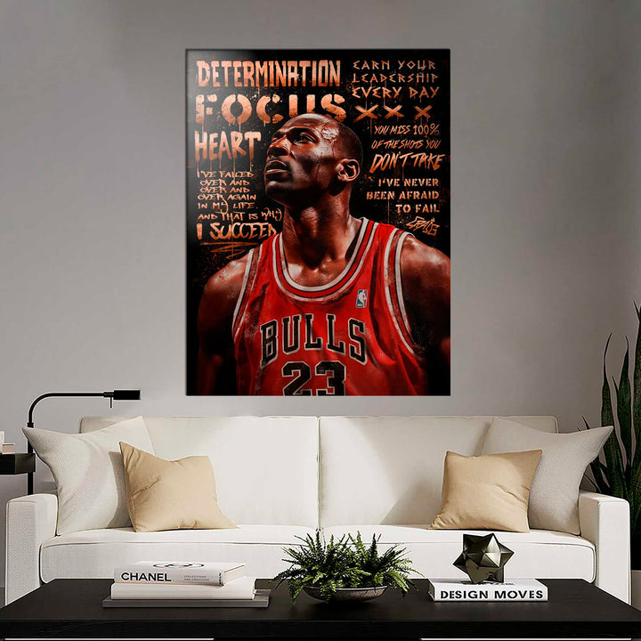 Michael Jordan Graffiti Painting