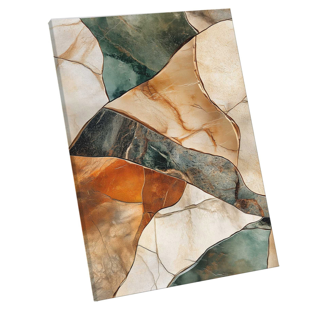 Abstract Colorful Marble Lines