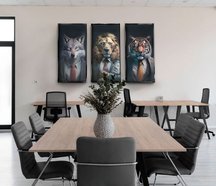Office Animals Motivational Home Office Decor