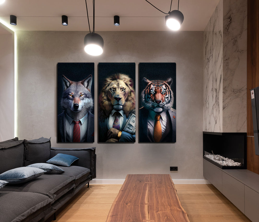 Office Animals Motivational Home Office Decor