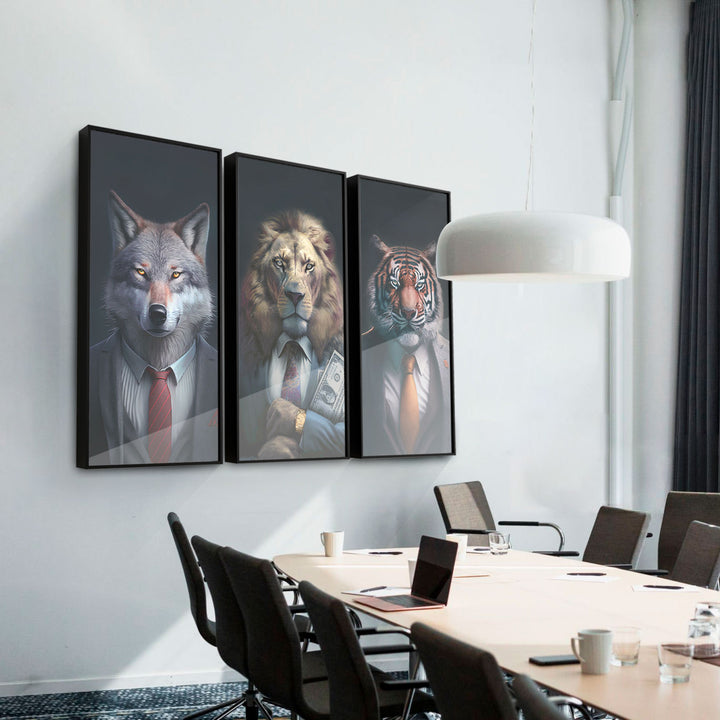 Office Animals Motivational Home Office Decor