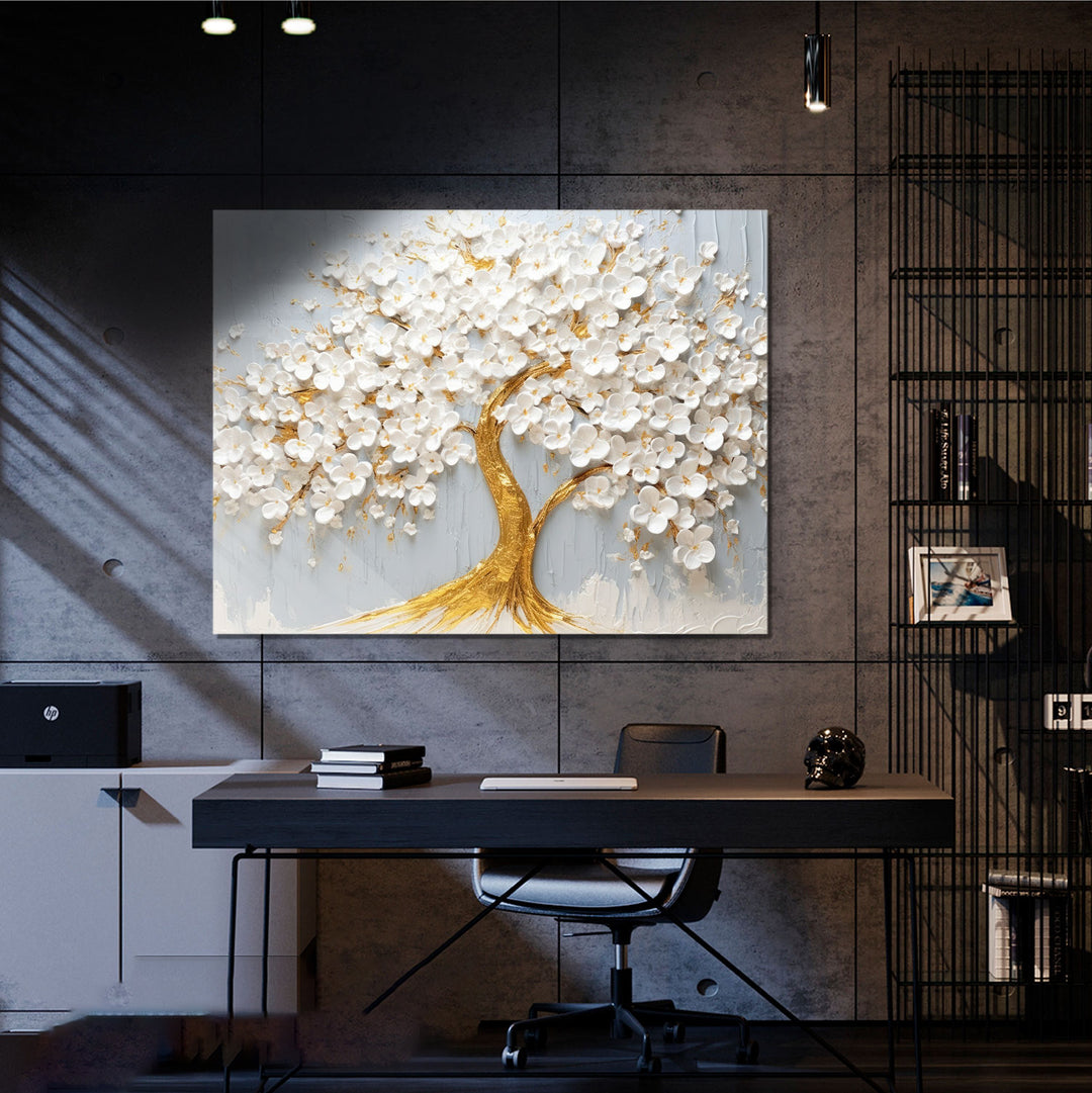 Tree of Life Abstract Minimalist Art