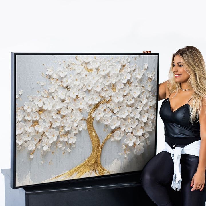 Tree of Life Abstract Minimalist Art