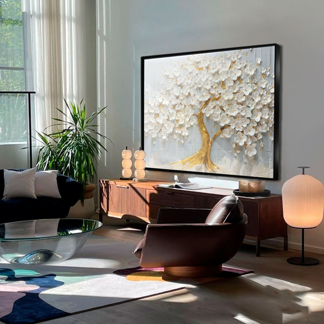 Tree of Life Abstract Minimalist Art
