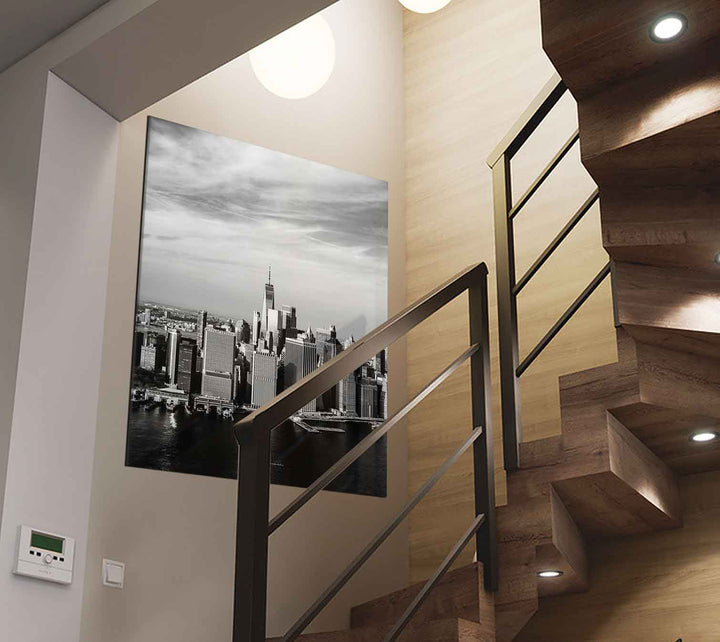 NYC City View Vintage Canvas Print