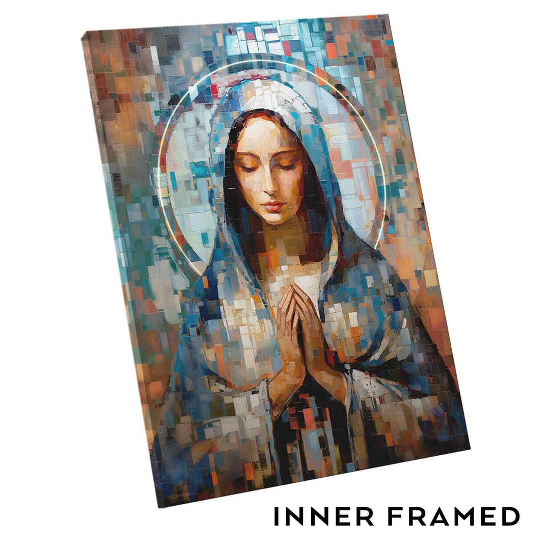 Close-up of Virgin Mary Modern Art Print 