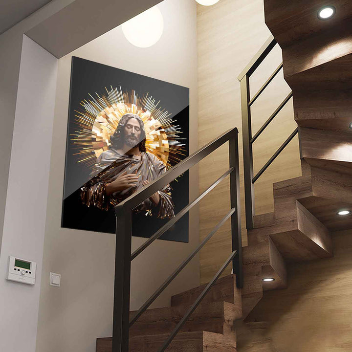 Jesus Praying Wall Art