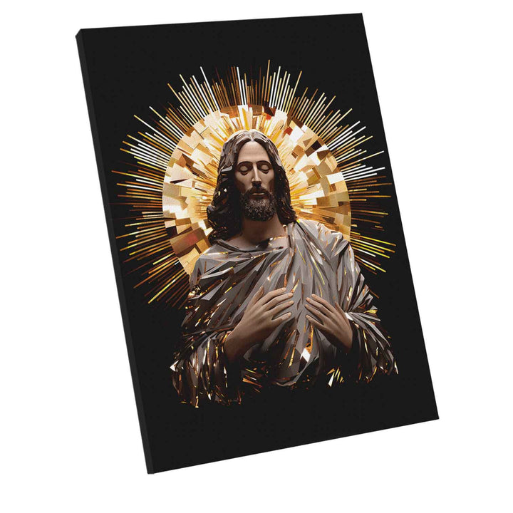 Jesus Praying Wall Art