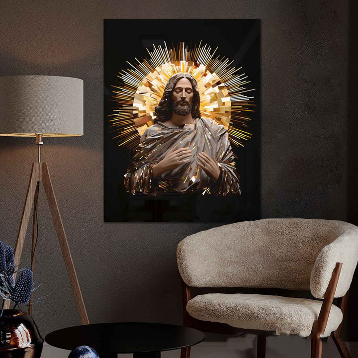 Jesus Praying Wall Art