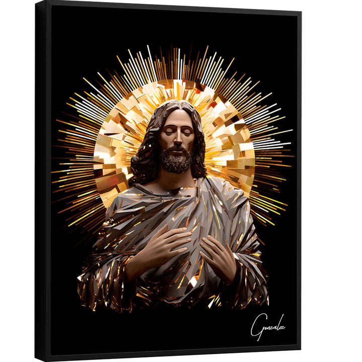 Jesus Praying Wall Art