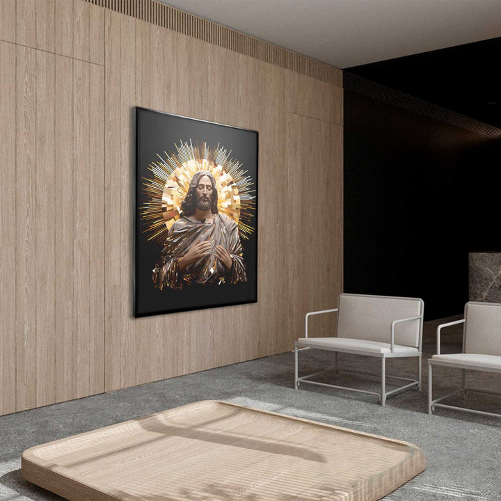 Jesus Praying Wall Art