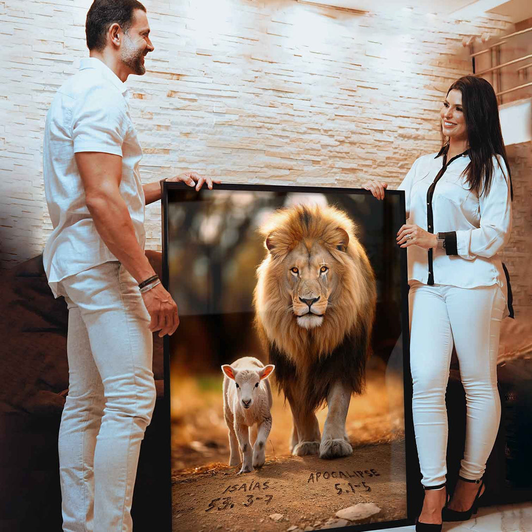 Painting The Return of the Lion of Judah