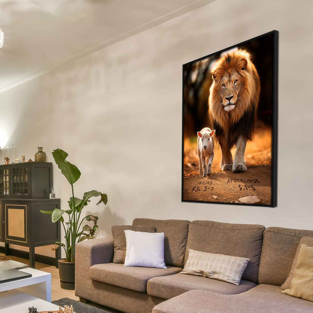 Painting The Return of the Lion of Judah