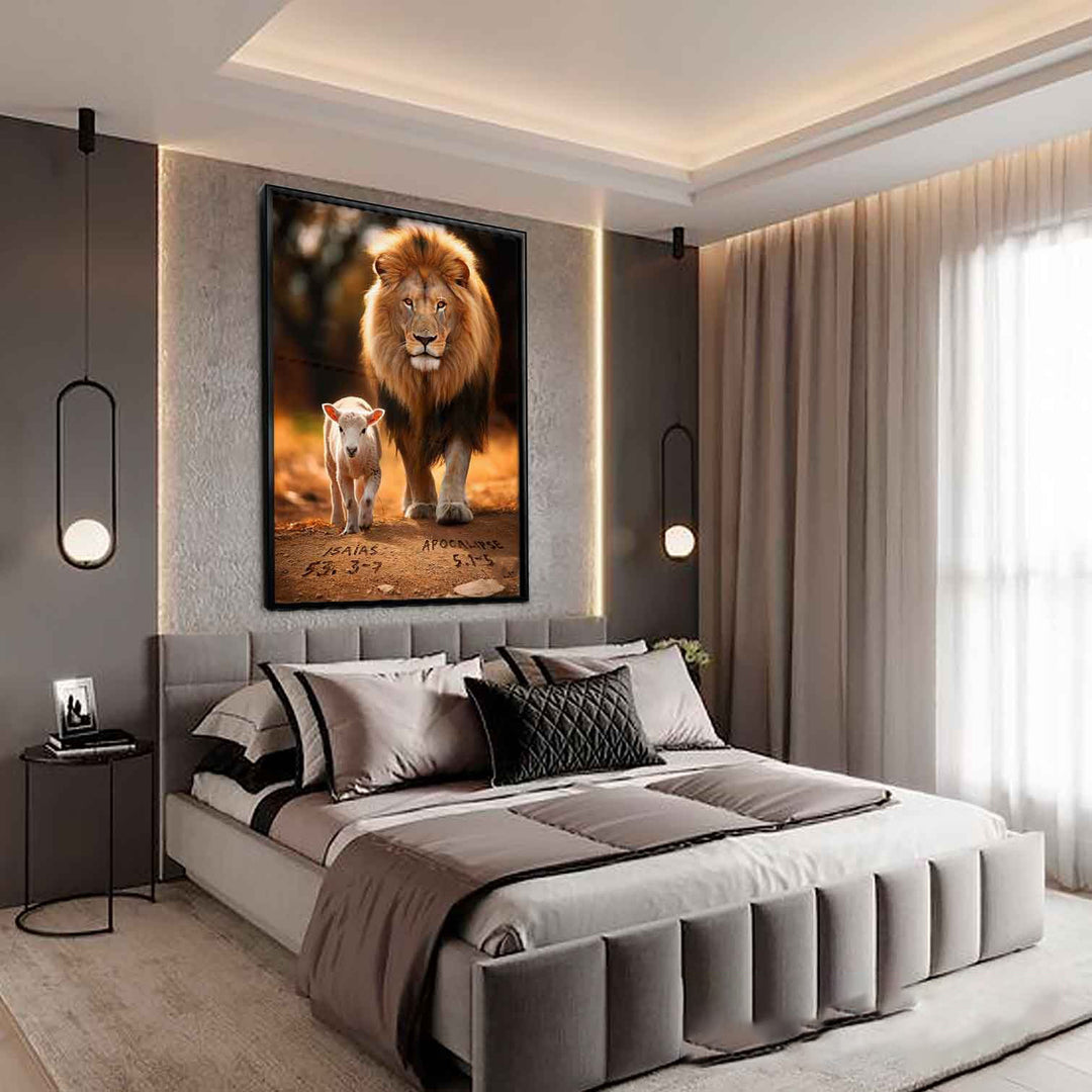 Painting The Return of the Lion of Judah