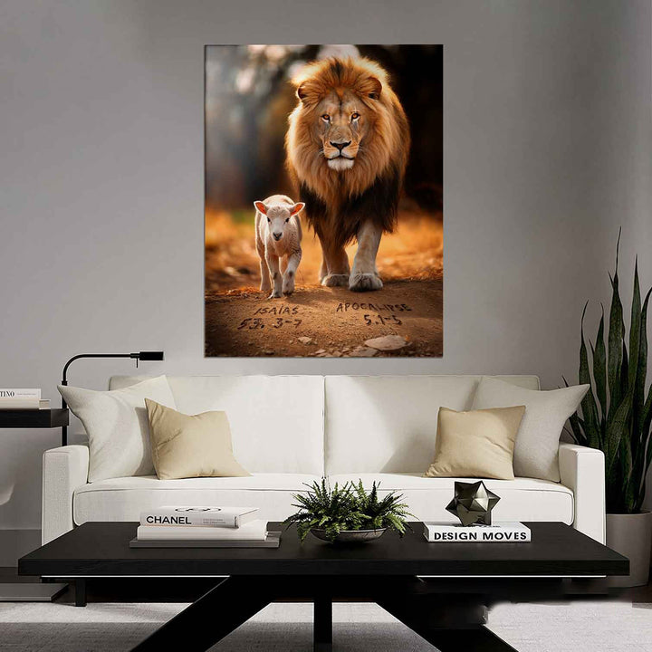 Painting The Return of the Lion of Judah