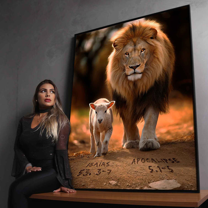 Painting The Return of the Lion of Judah