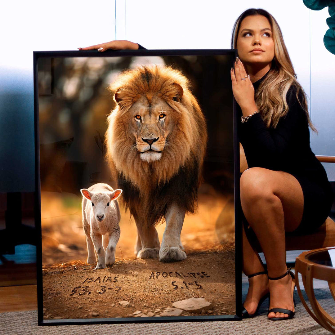Painting The Return of the Lion of Judah