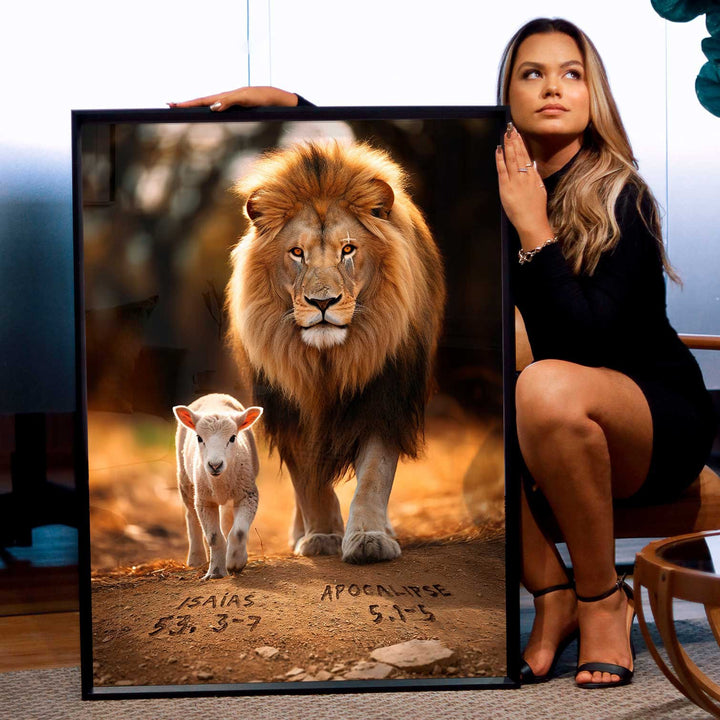Painting The Return of the Lion of Judah