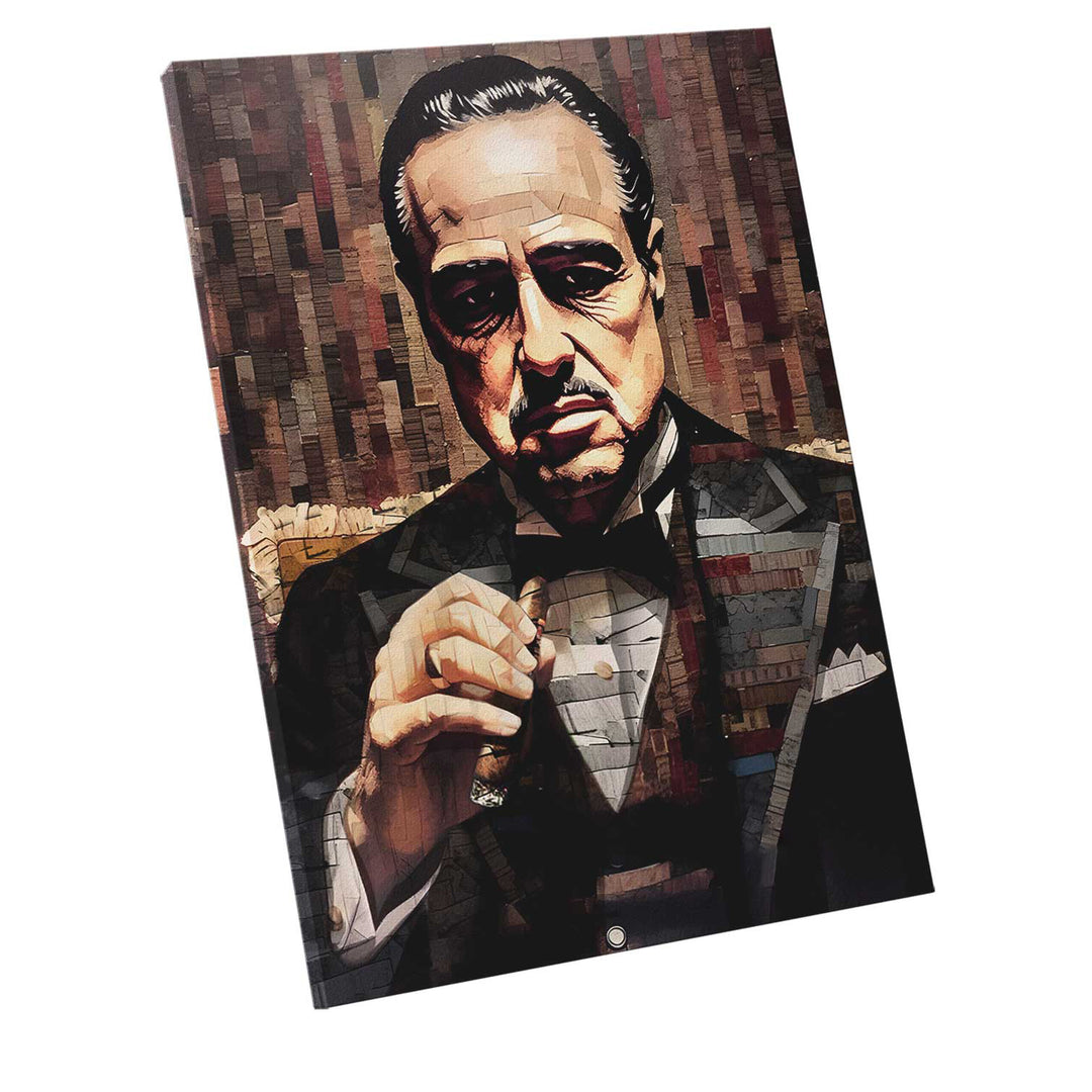 God Father Movie Mafia Wall Art Canvas Print