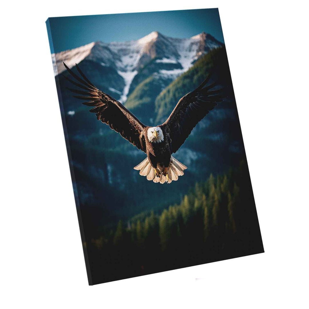 Flight of an eagle motivational art