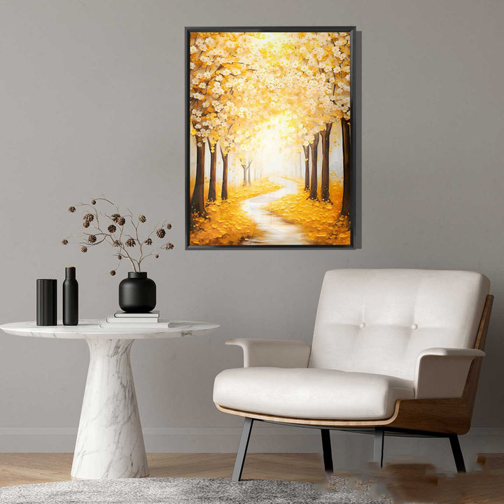 Abstract Golden Tree Of Life