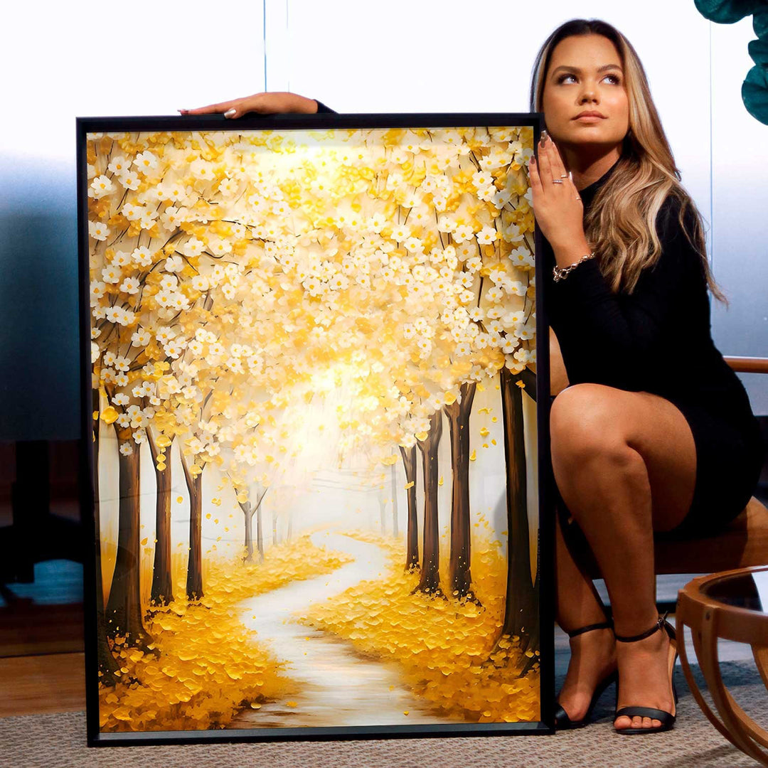 Abstract Golden Tree Of Life