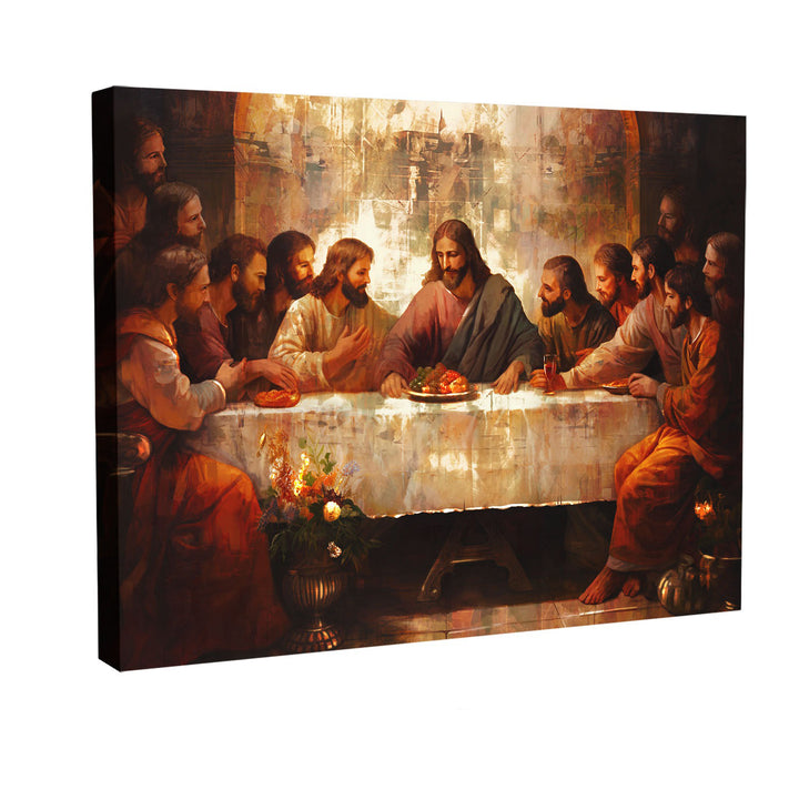 The Last Supper Abstract Religious Painting