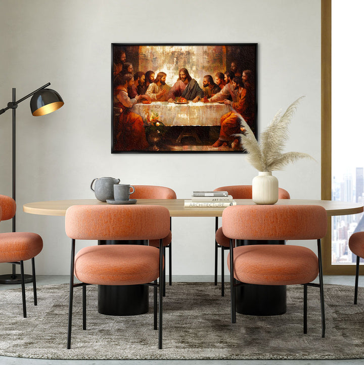 The Last Supper Abstract Religious Painting