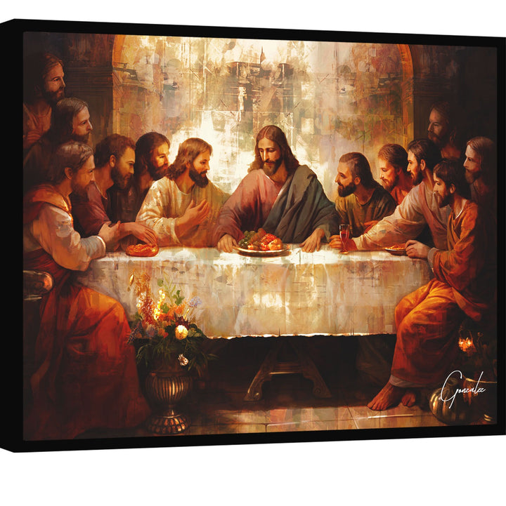The Last Supper Abstract Religious Painting