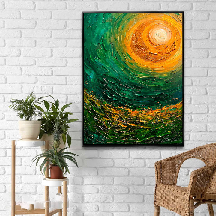 Abstarct Nature Landscape Canvas Print