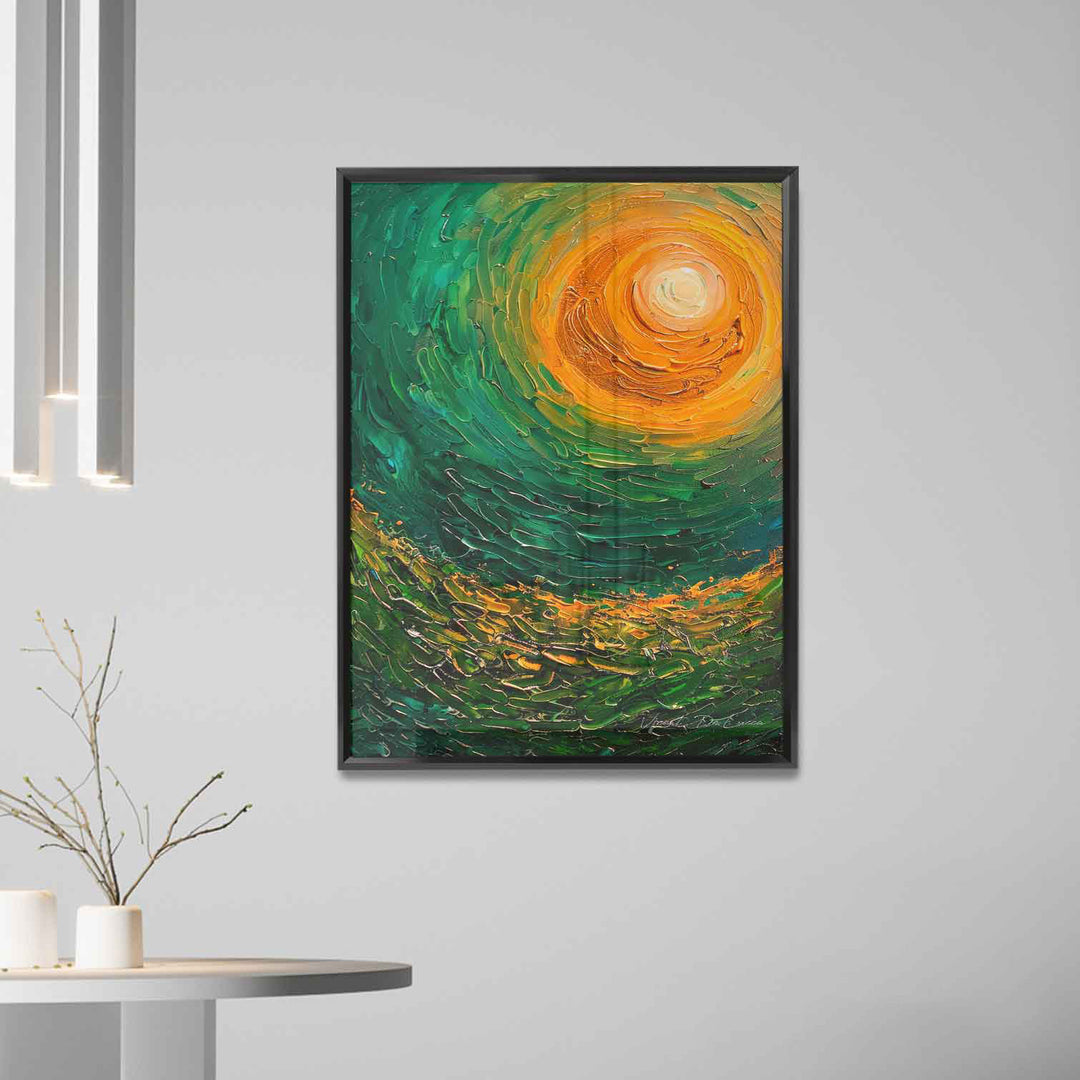 Abstarct Nature Landscape Canvas Print