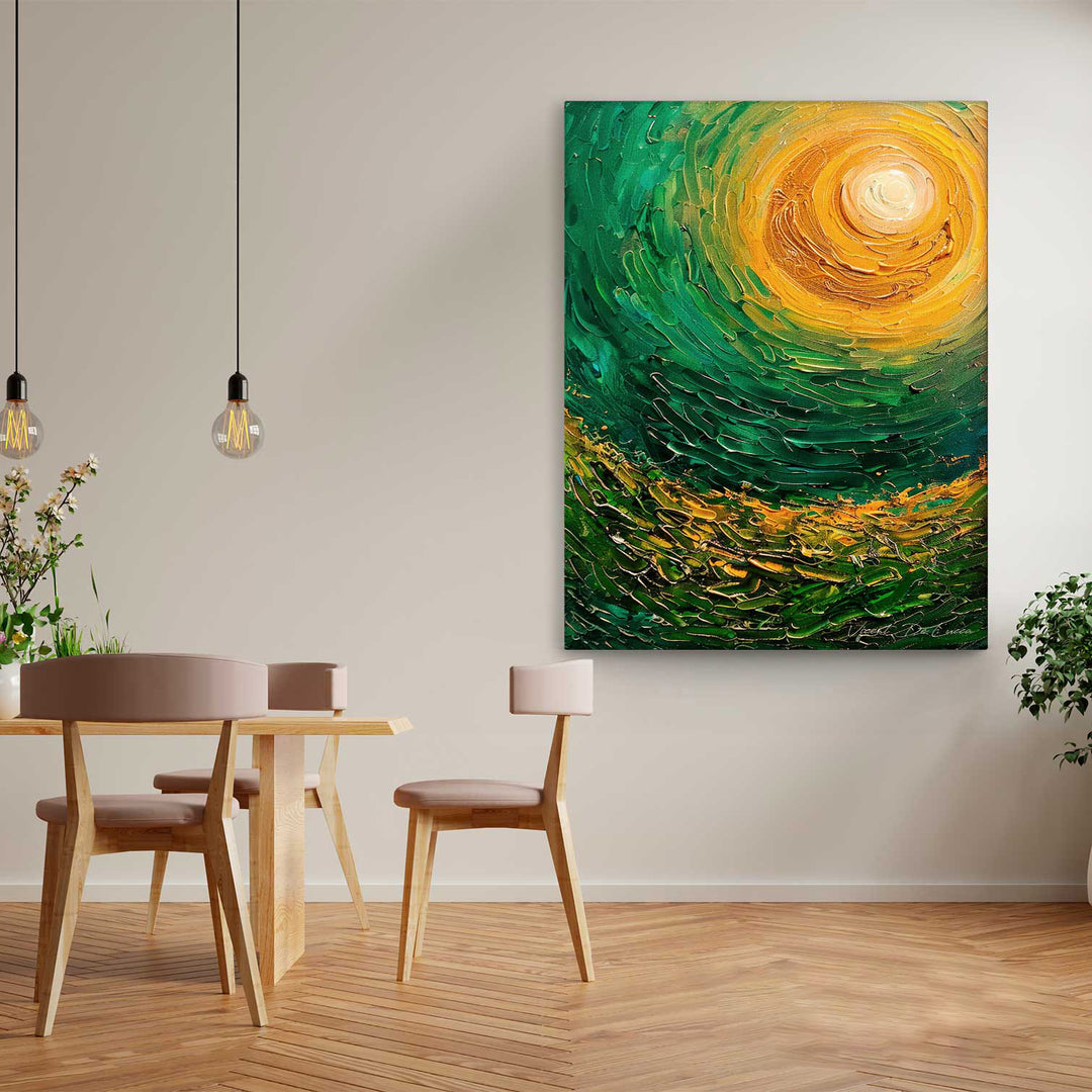 Abstarct Nature Landscape Canvas Print