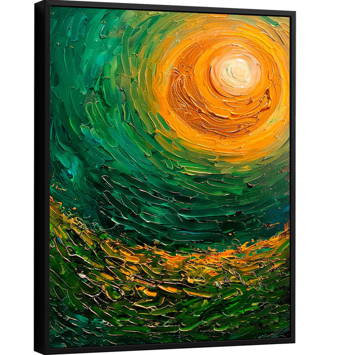 Abstarct Nature Landscape Canvas Print