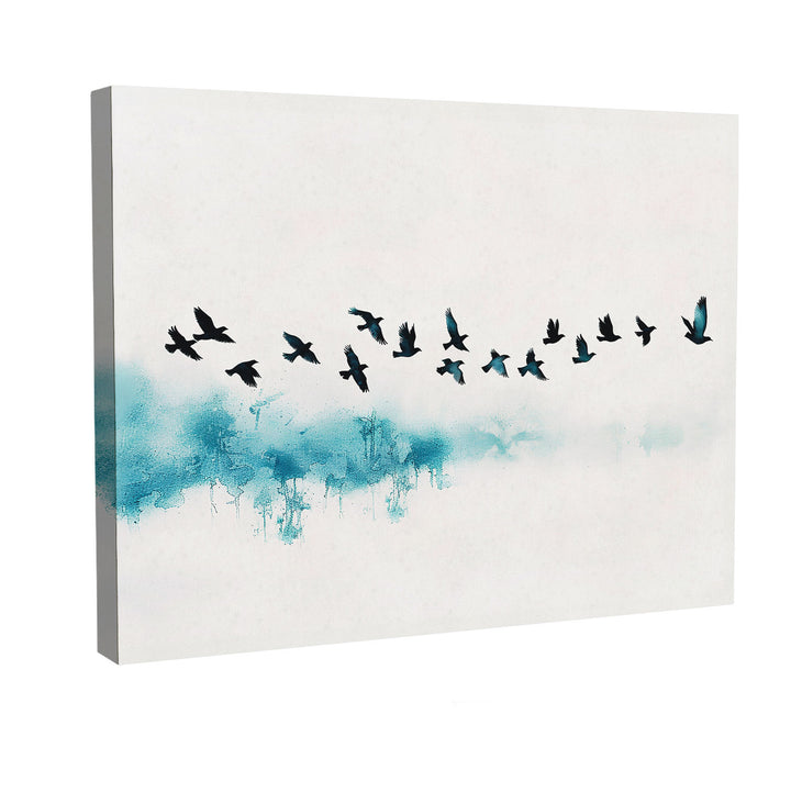 Minimalist Birds Canvas Wall Art – Freedom & Harmony