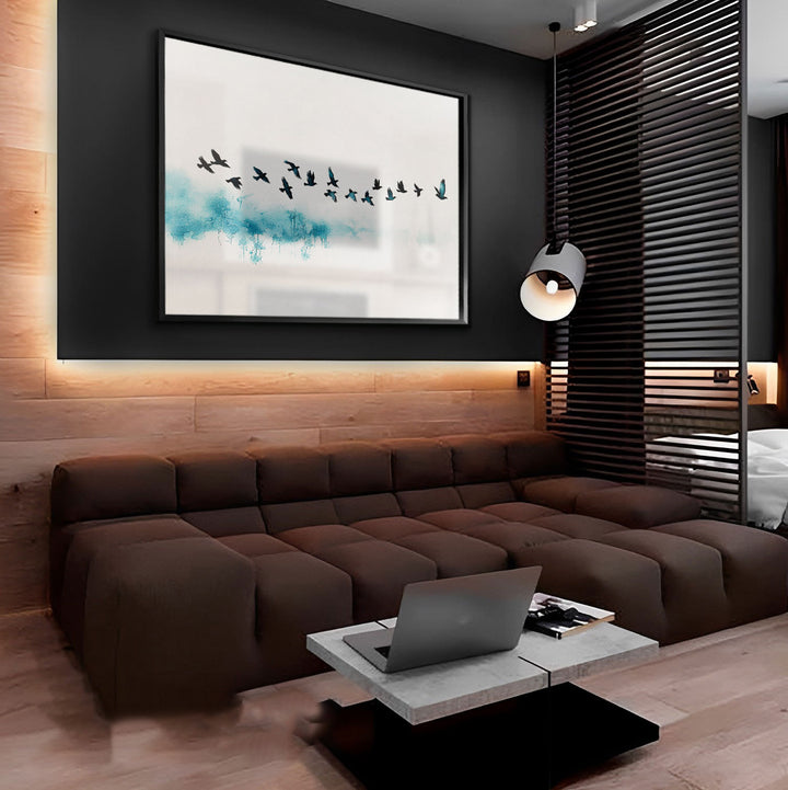 Minimalist Birds Canvas Wall Art – Freedom & Harmony