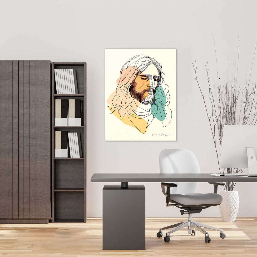 Boho Style Jesu Wall Art
