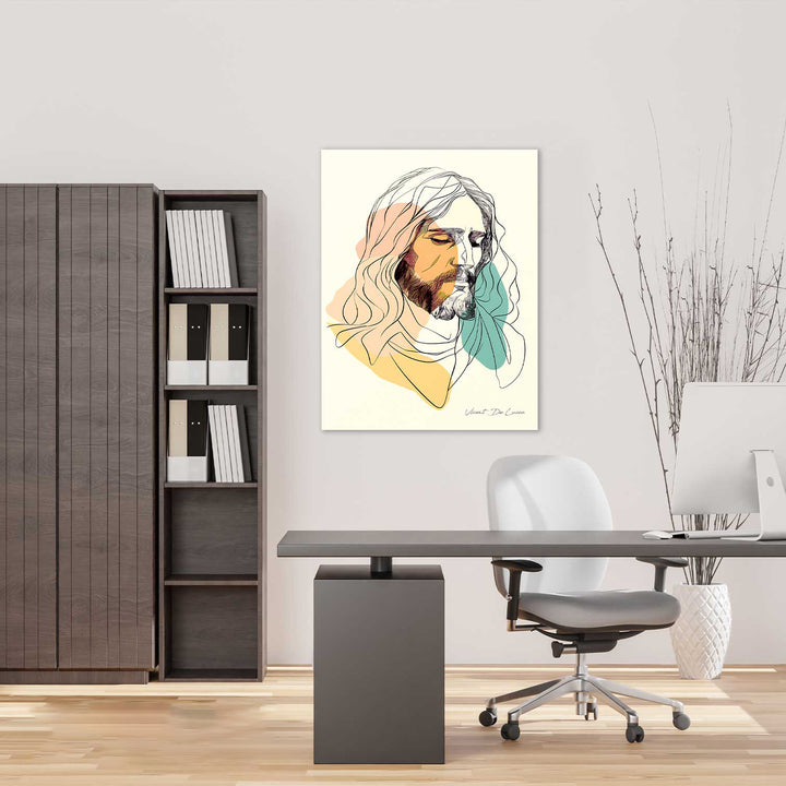 Boho Style Jesu Wall Art