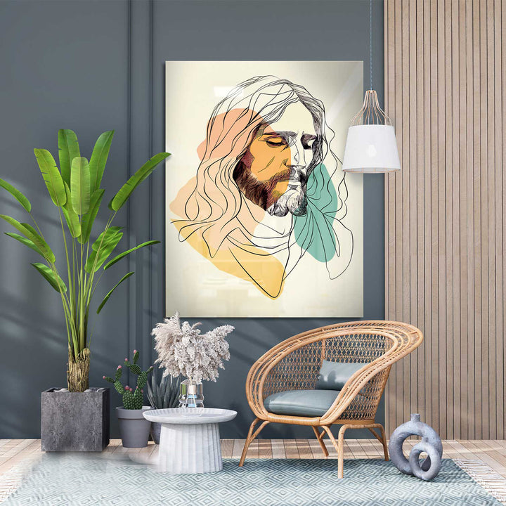Boho Style Jesu Wall Art