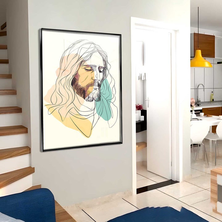 Boho Style Jesu Wall Art