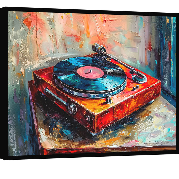 Vintage Vinyl Music Lover Wall Art